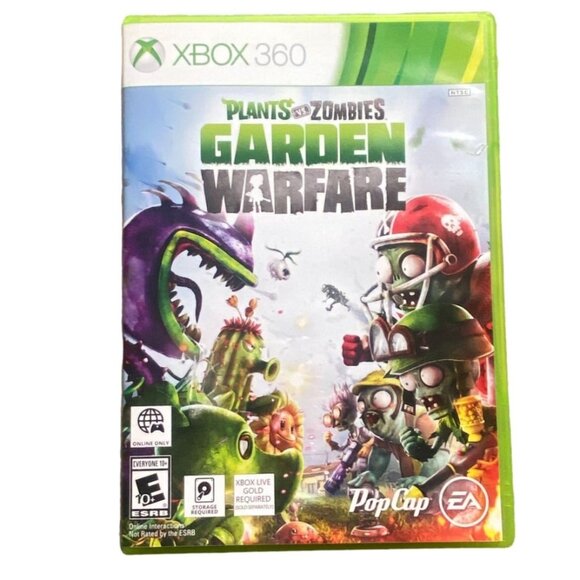 XBOX 360 Plants vs. Zombies Garden Warfare Video Game-Rated E 10+-GUC - Picture 1 of 3